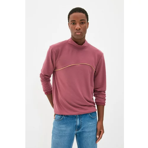 Trendyol Purple Men's Regular Fit Sweatshirt