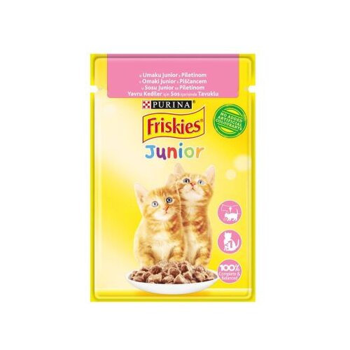Friskies Cat Junior pi&scaron;čanec 85 g Cene