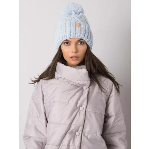 Fashion Hunters Light blue isolated winter hat