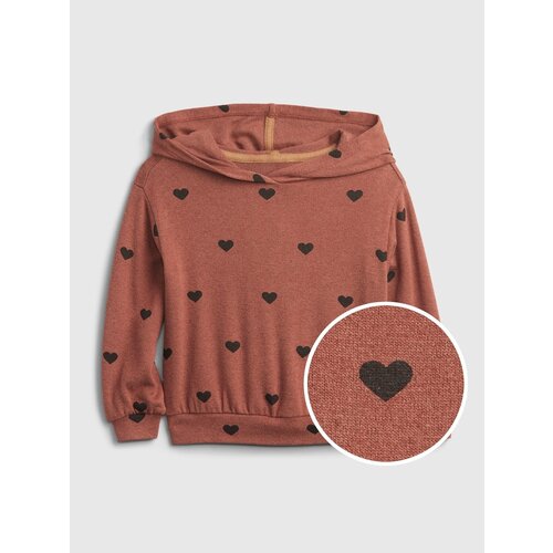 GAP Children&amp;#039;s sweatshirt with hearts - Girls Slike