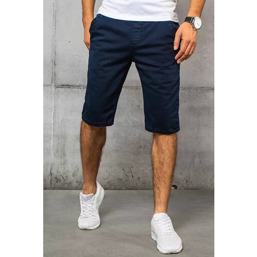 DStreet Men's denim navy blue shorts SX1443 Slike