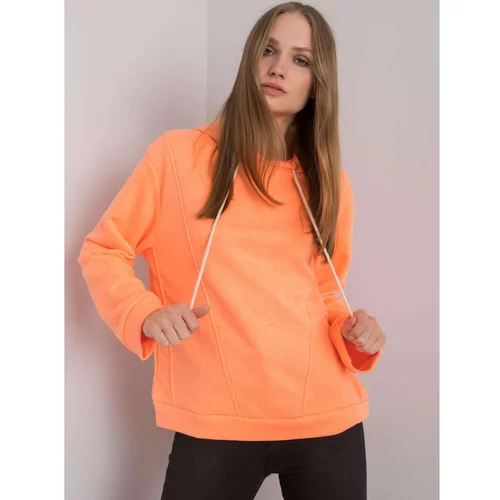 Fashion Hunters Fluo orange hoodie from Emy