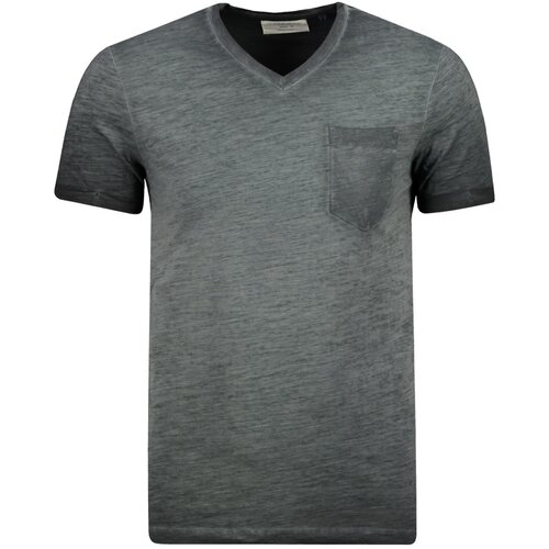 Ombre Odjeća Muška obična majica S1388 siva Slike