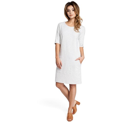 BeWear Ženska haljina B033 bijela Slike