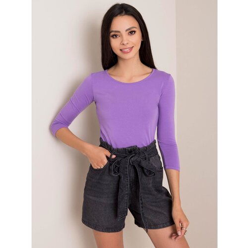 Fashion Hunters Basic heather cotton blouse Slike