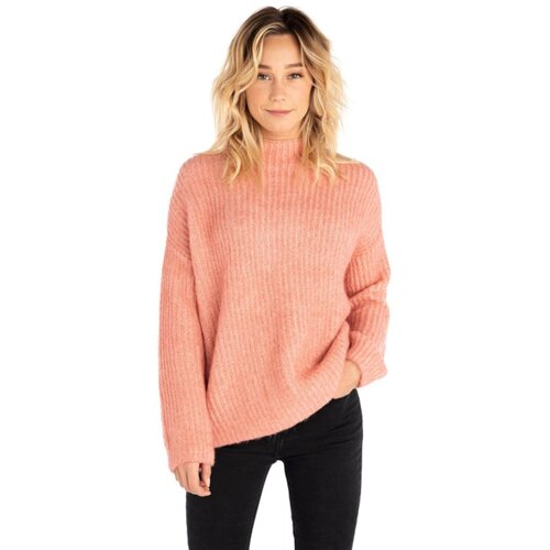 Rip Curl Sweater HIGH LOW CREW SWEATER Brandied Aprico Slike