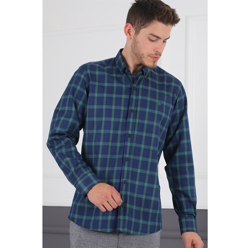 Dewberry G717 DERBERRY MEN'S SHIRT-LACİVERT-GREEN Cijene