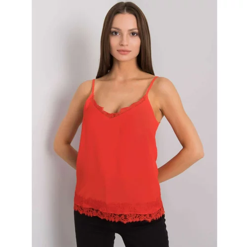Fashion Hunters Red lace top