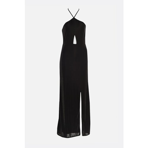 Trendyol Black Neck Detailed Evening Dress &amp;amp; Graduation Gown Slike
