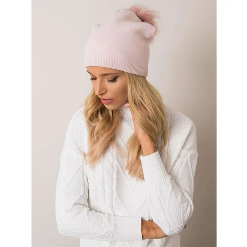 Fashion Hunters RUE PARIS Dirty pink winter hat