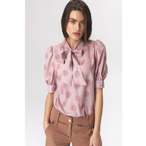 Nife Ženska bluza B111 smeđa | pink Slike