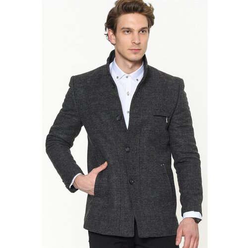 Dewberry PLT8359 MEN's COAT-PATTERNED GREY Cijene