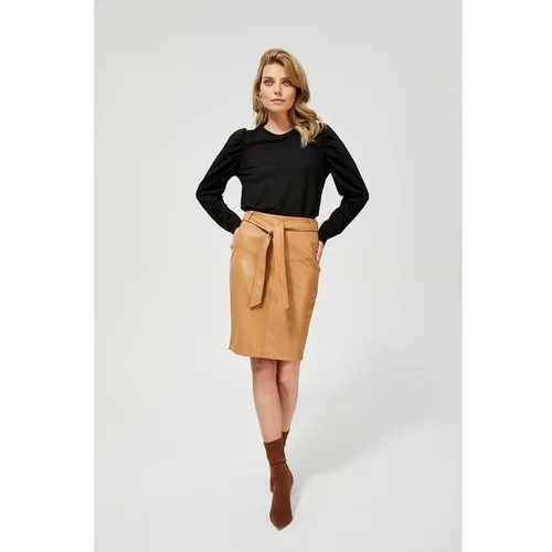 Moodo Faux leather skirt