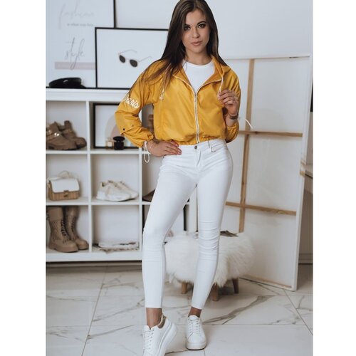 DStreet MARY žuta ženska jakna vjetrovka TY1822 siva | braon | senf Slike