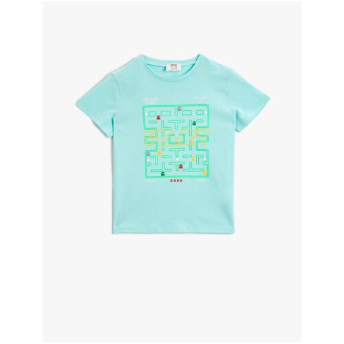 Koton Boys&amp;#039; Glowing In The Dark Printed T-Shirt Crew Neck Cotton Slike