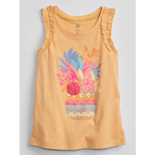 GAP Children's Tank Top Ruffle Graphic Tank - Girls Cijene