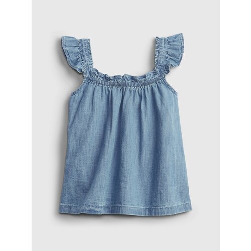 GAP Kids Top Denim Ruffle - Girls Cijene