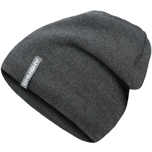 Husky Men's merino hat Merhat 3 sv. gray highlights Slike
