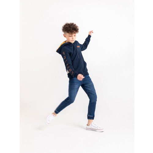 Patrol Kids&amp;#039;s Regular Silhouette Jeans Trousers D-Messi B28482-S21 Navy Blue Slike