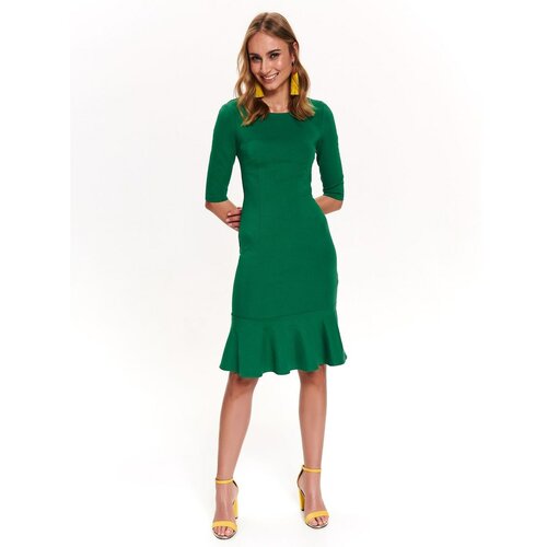Top Secret Ženska haljina Frill Detaljna bijela | zelena Slike