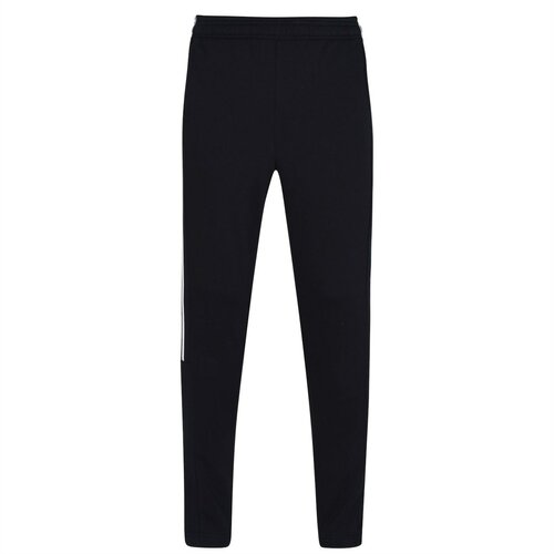 Adidas Muške Essentials crne hlače sa 3 pruge Slike