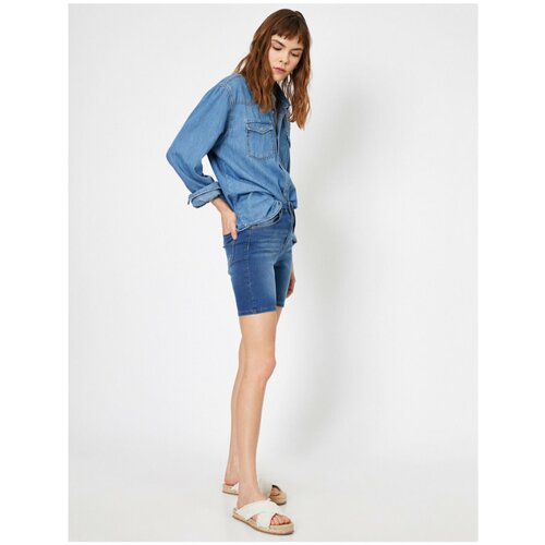 Koton Pocket Detaljni Jean Sort Slike
