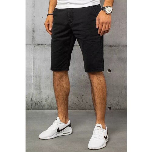 DStreet Men's black denim shorts SX1430 Slike