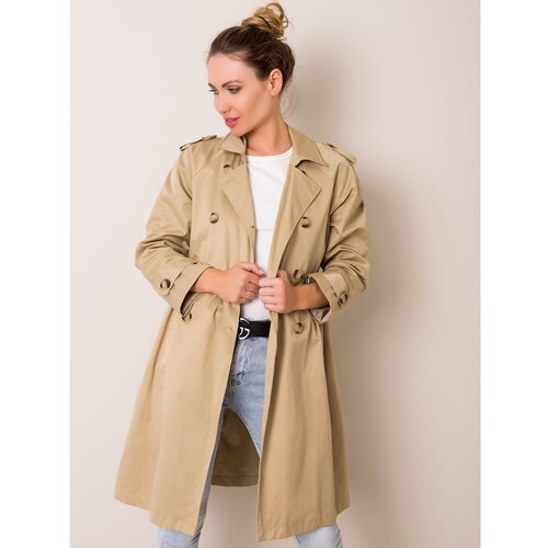 Fashion Hunters Odette beige trench coat Cene