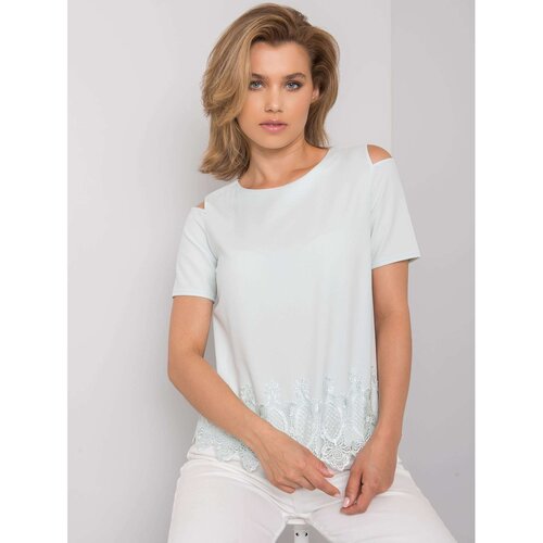 Fashion Hunters Mint formal blouse Eliane Slike