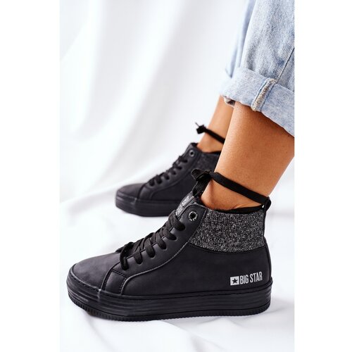 Kesi High Insulated Sneakers Big Star II274147 Black Slike