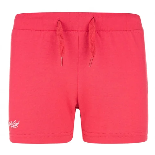 Kilpi Girls' cotton shorts Shorty-jg pink