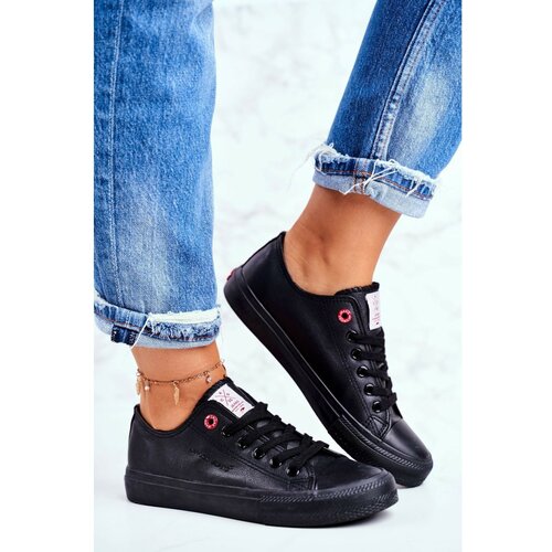 Kesi Women's Sneakers Cross Jeans Black DD2R4029C Slike
