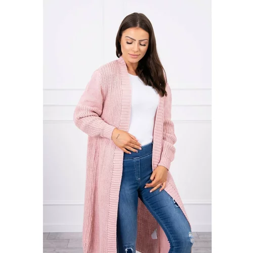 Kesi Sweater long cardigan powdered pink