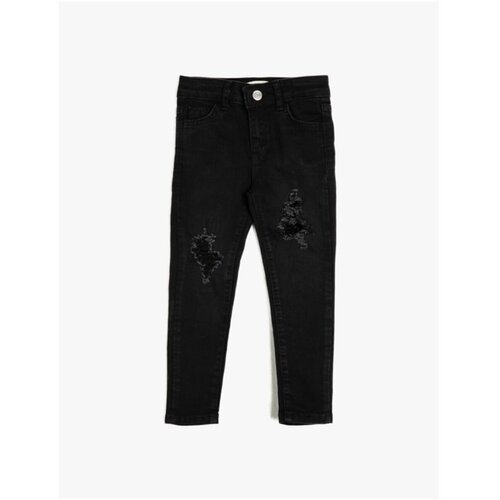 Koton Girls Black Pants Slike