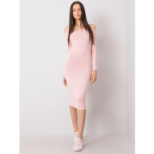 Fashion Hunters RUE PARIS Light pink dress Cene