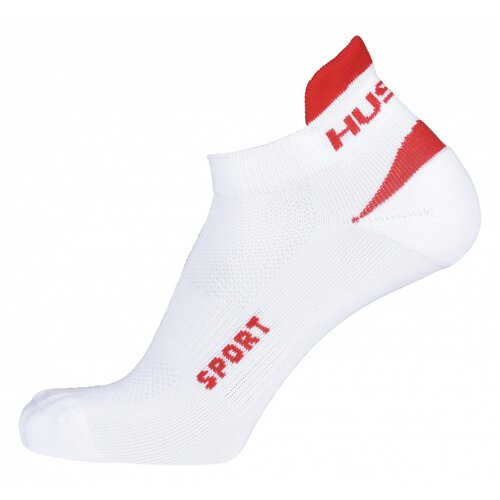 Husky Sport socks white / red Slike