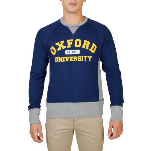 Oxford University OXFORD-FLEECE-RAGLA plava | krema Slike