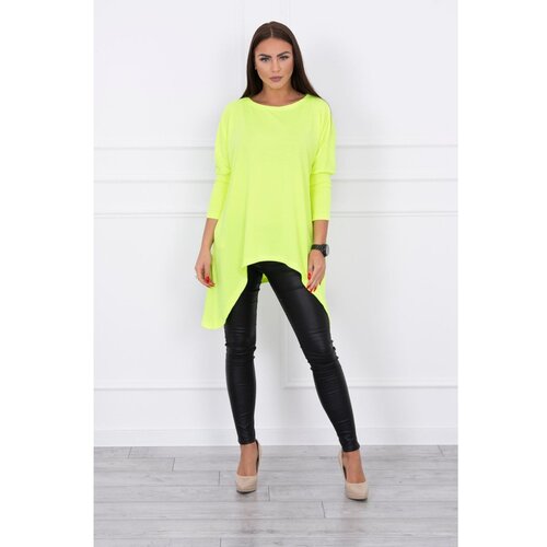 Kesi Blouse oversize yellow neon Slike