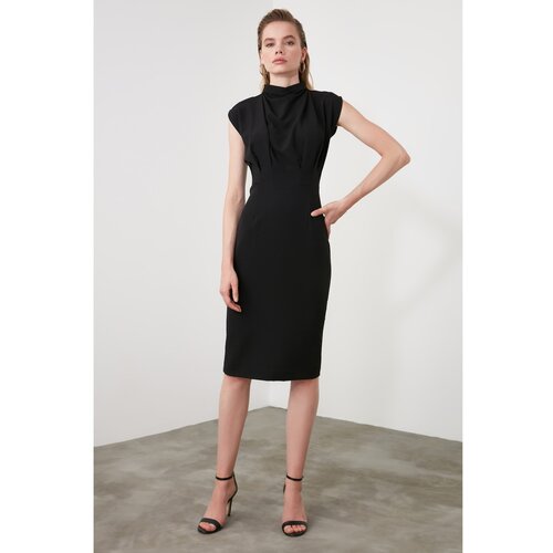 Trendyol Ženska obleka High Collar Cene