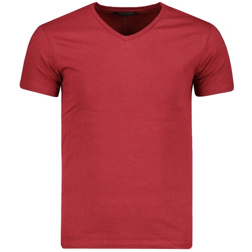 Trendyol Muška majica s V izrezom, siva krema | crveno crveno Cene