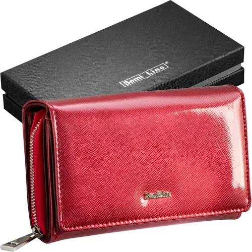 Semiline Woman's RFID Leather Wallet P8237-2