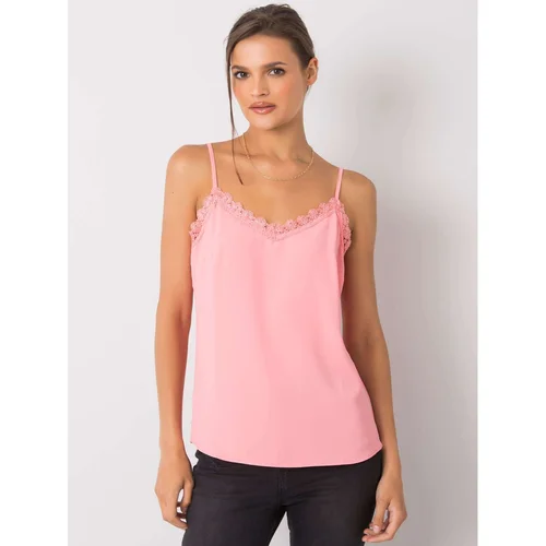 Fashion Hunters Women's light pink top