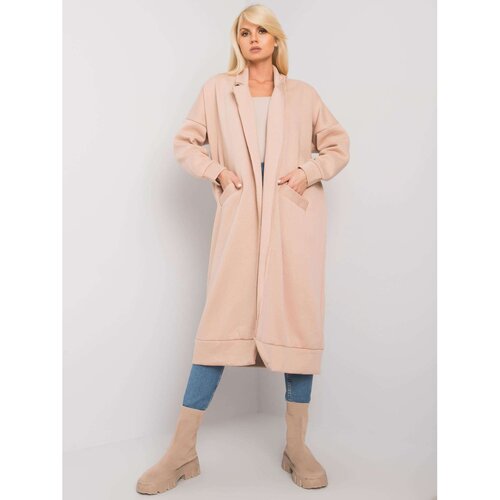 Fashion Hunters Beige sweatshirt with insulation Cene