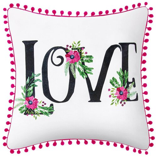 Edoti Decorative pillowcase Love 45x45 A448 Cene