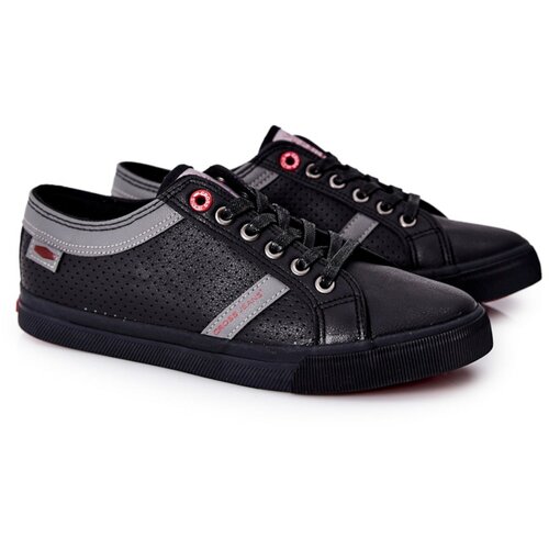 Kesi Men's Sneakers Cross Jeans II1R4004C Black Slike