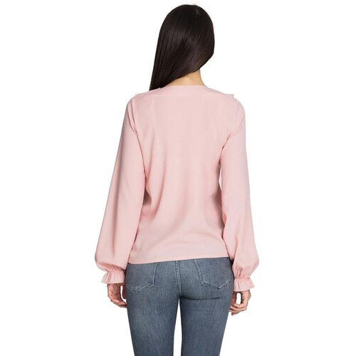 Figl Ženska bluza M609 siva | pink Cene