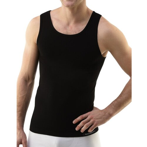 Gino Muška majica bez rukava Gino bambus crna (58008) Slike