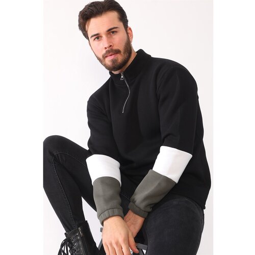 Dewberry 1041 MALE SWEATSHIRT-BLACK Slike