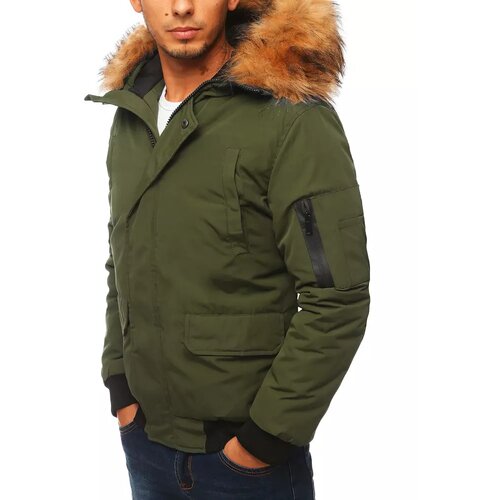 DStreet Green men's jacket TX3941 Cene