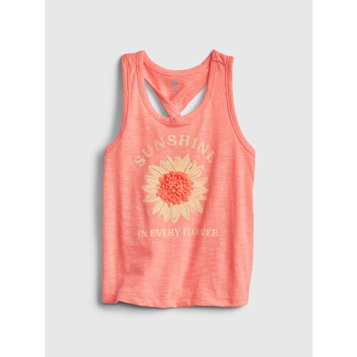 GAP Children&amp;#039;s Top Twist-Back Interactive Graphic Tank - Girls Slike